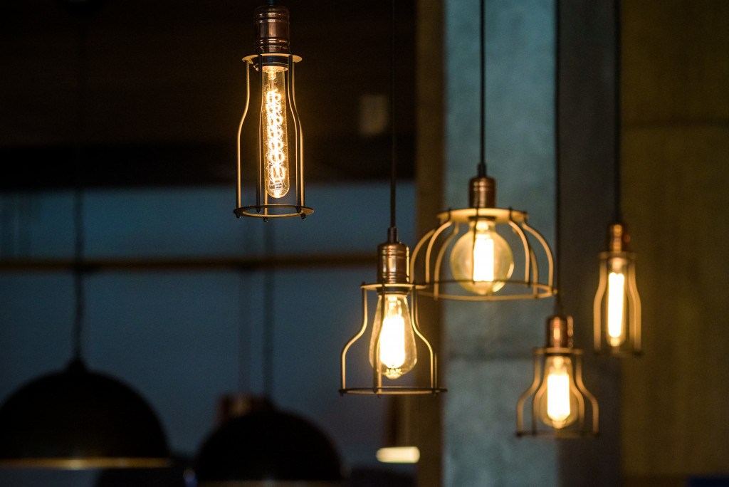 chandeliers in different shapes