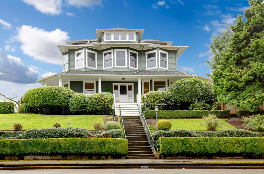 Curb appeal of a home