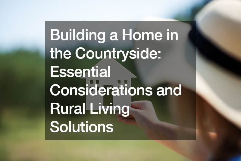 Building a Home in the Countryside: Essential Considerations and Rural Living Solutions