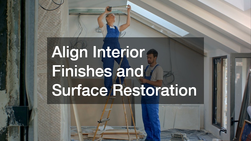 Align Interior Finishes and Surface Restoration