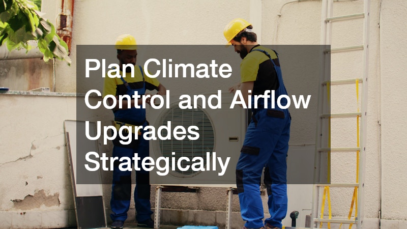 Plan Climate Control and Airflow Upgrades Strategically